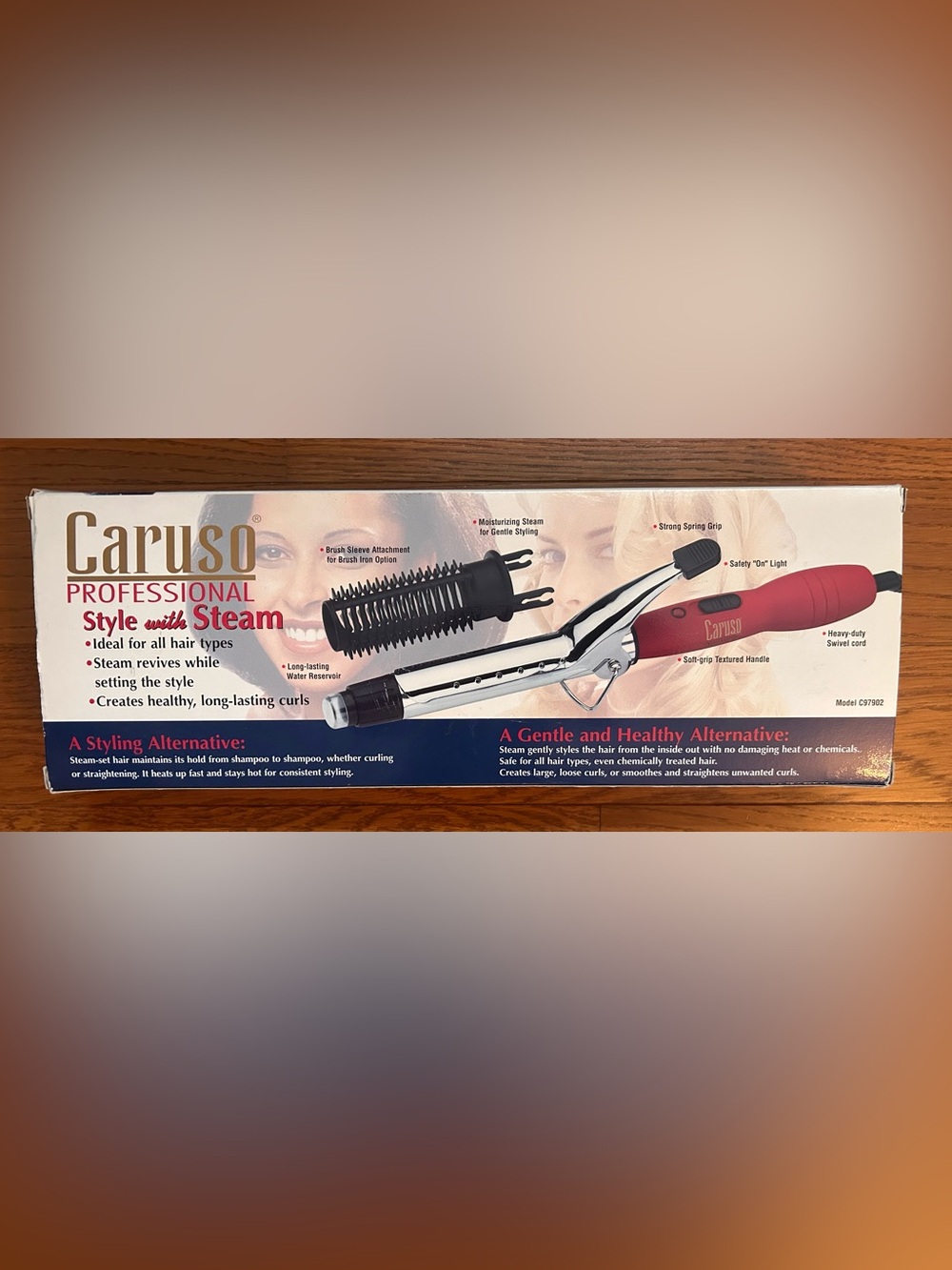 Caruso Professional Steam Styling System 1” Curling Iron/Brush Iron In One - Picture 6 of 6